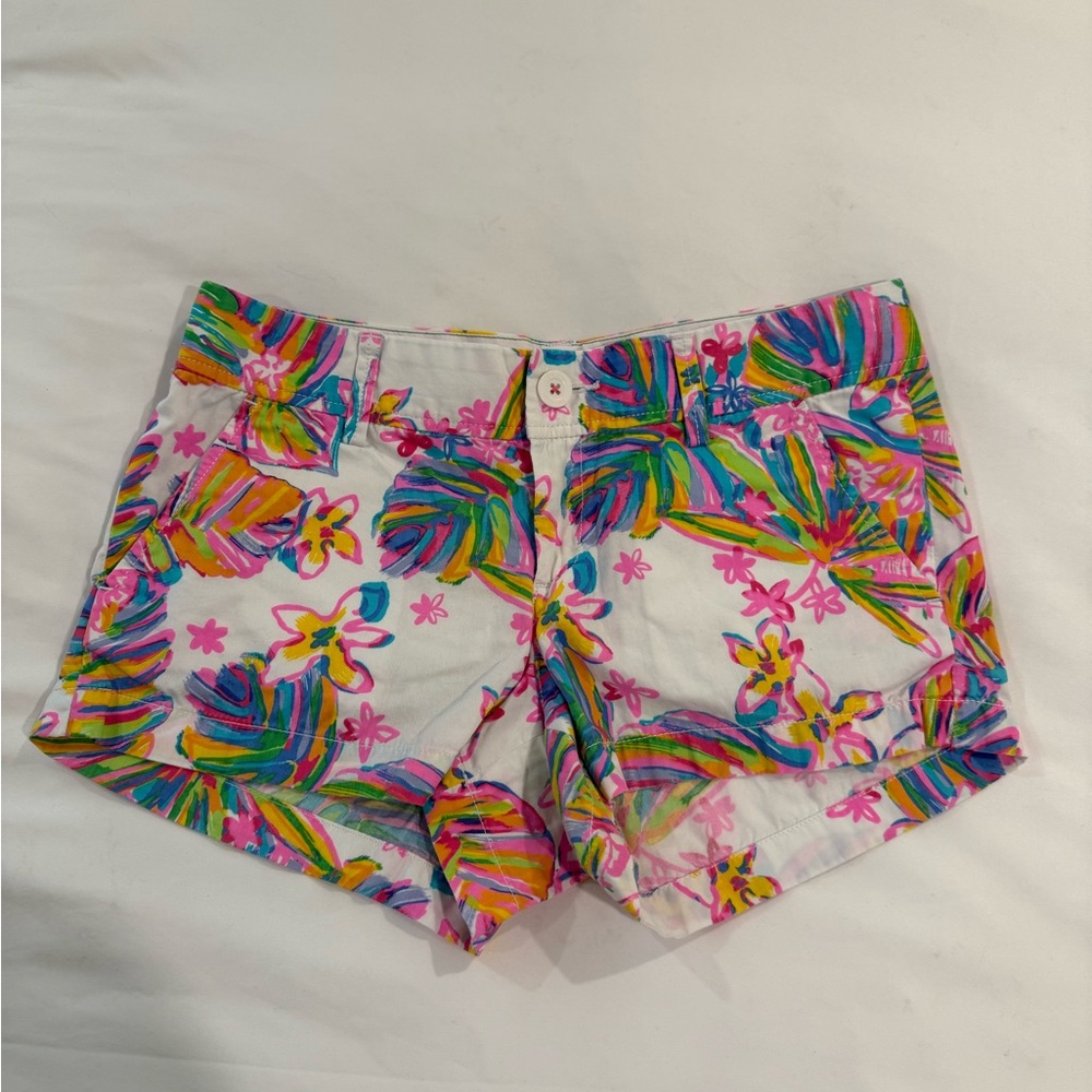 Lilly Pulitzer Vibrant Floral Shorts
